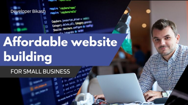Affordable website building for small businesses