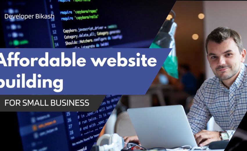 Affordable website building for small businesses