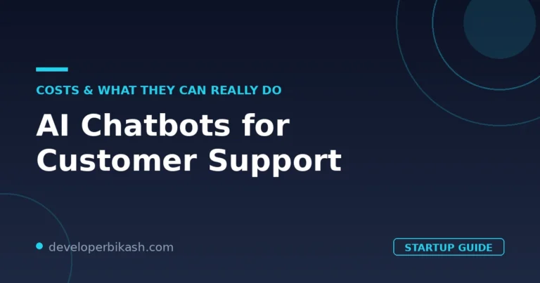 AI chatbots for customer support — costs and what they can really do